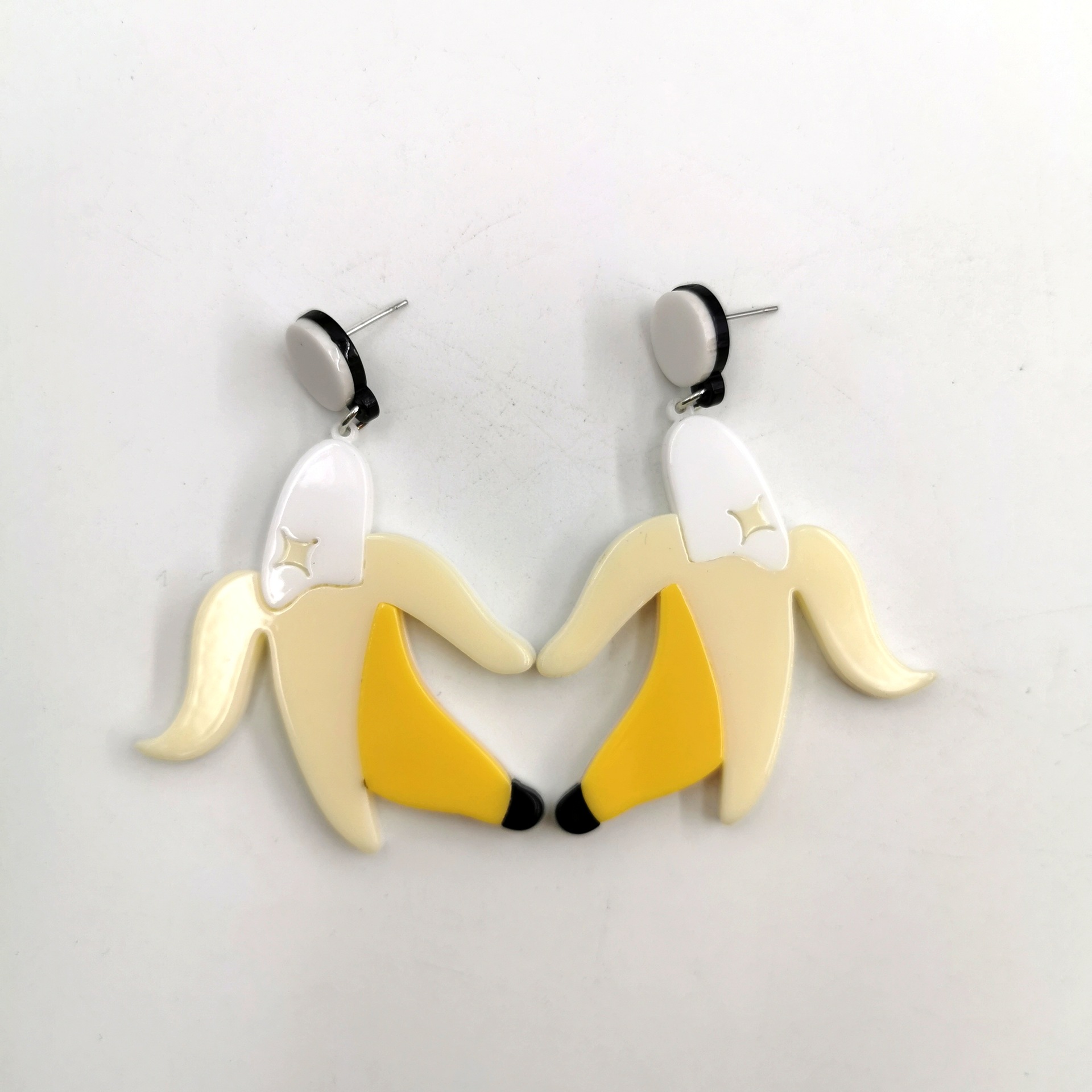 Fun Acrylic Long Earrings Europe and America