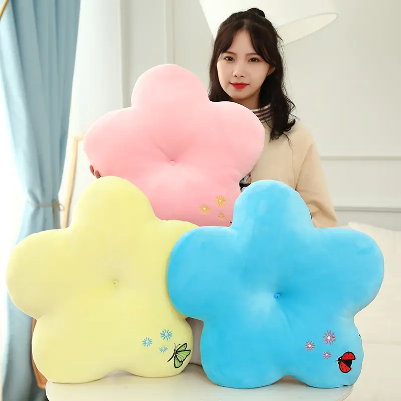 Cartoon Insect Animal Embroidery Pillow Cushion