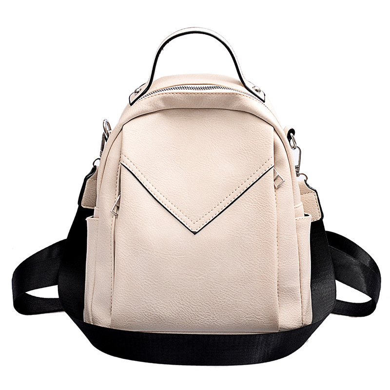 Title 7, Fashion Simple and Versatile Soft Leather One-S...