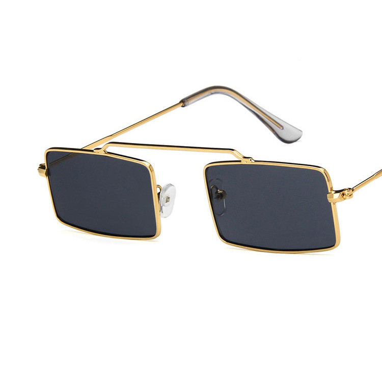 Title 9, Vintage Metal Small Square Sunglasses Harajuku ...