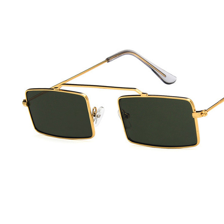 Title 5, Vintage Metal Small Square Sunglasses Harajuku ...