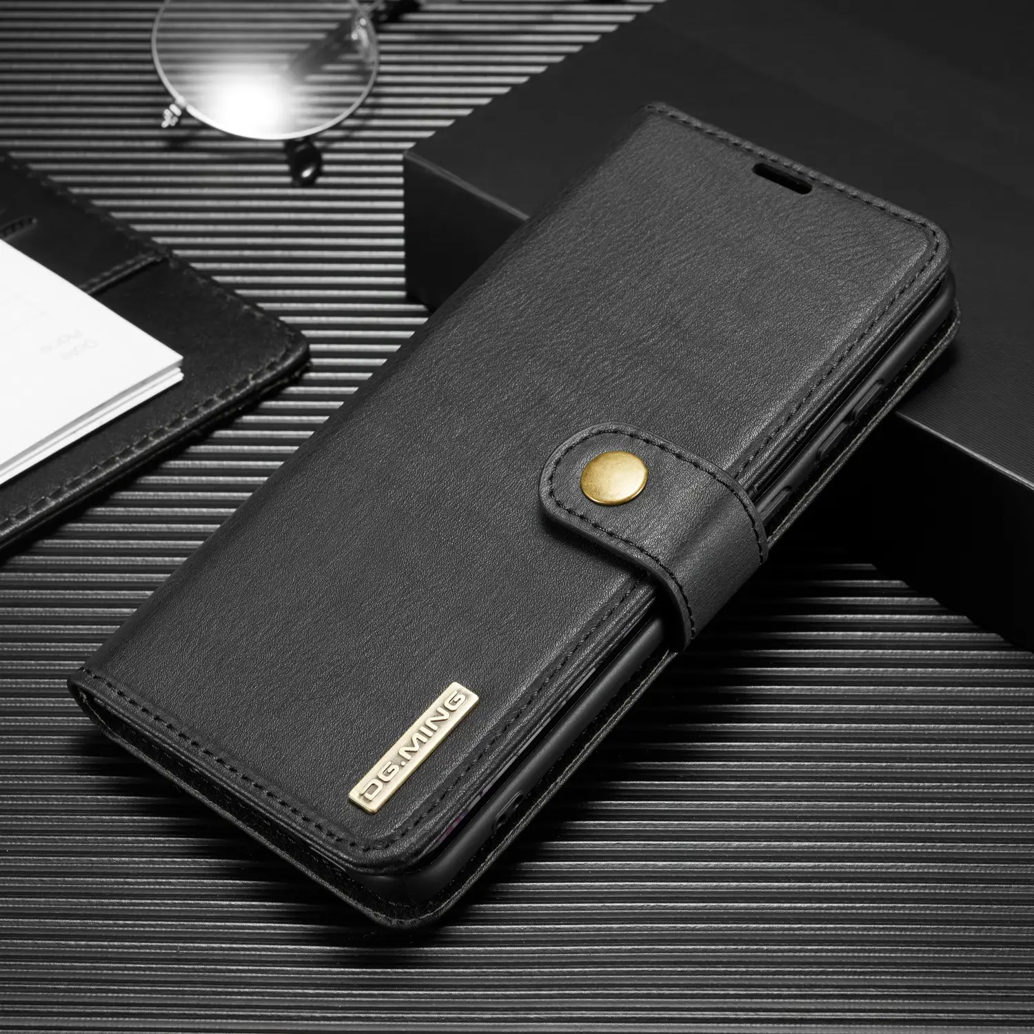 Mobile Phone Protective Cover Split Leather Case