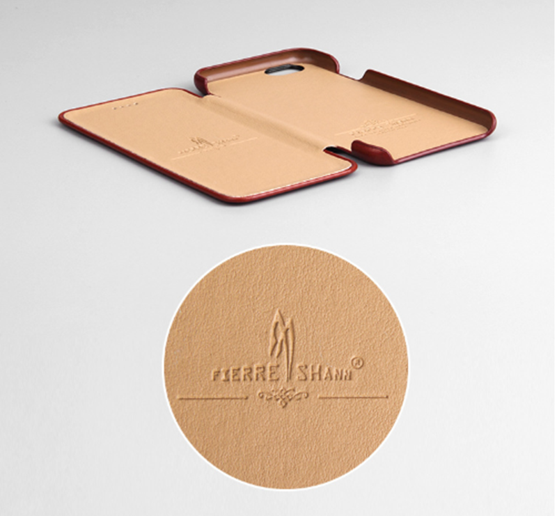 First Layer Cowhide Business Protective Leather Phone Case