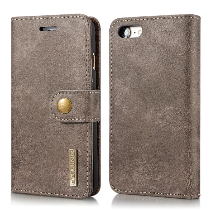Retro Pattern Two-Fold Split Magnet for Mobile Phone Case