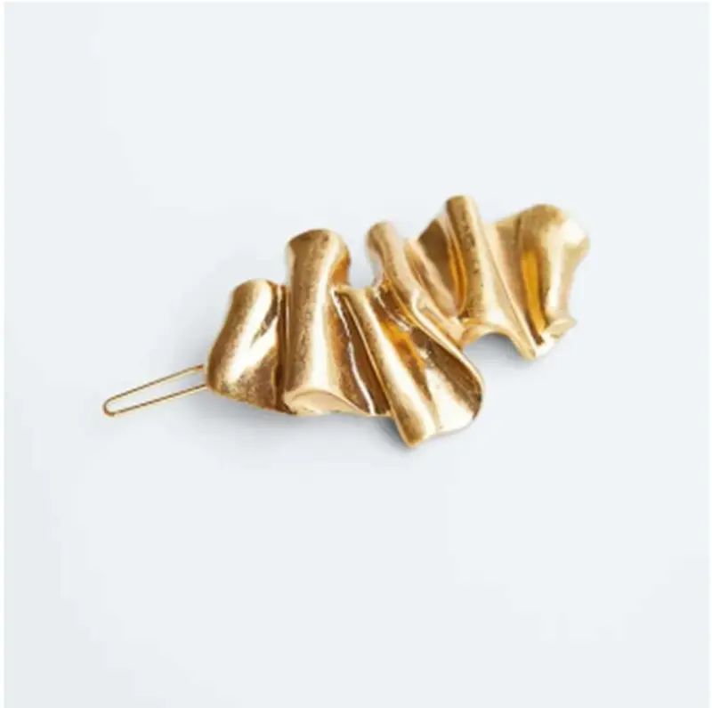 Retro Diamond Hairpin Set One Word Clip Side Clip Metal