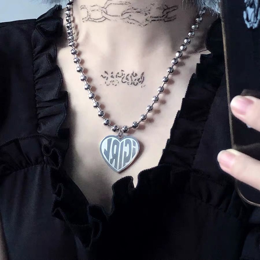 Personality Web Celebrity Blogger Love girl Collarbone Chain