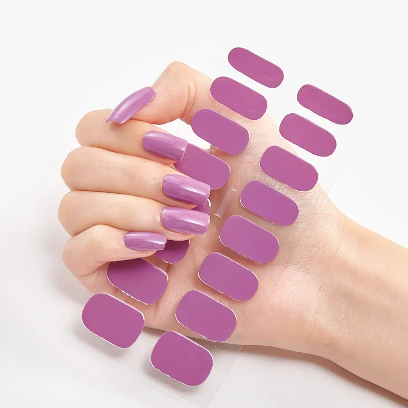 Nail Sticker Letter Color Art Full