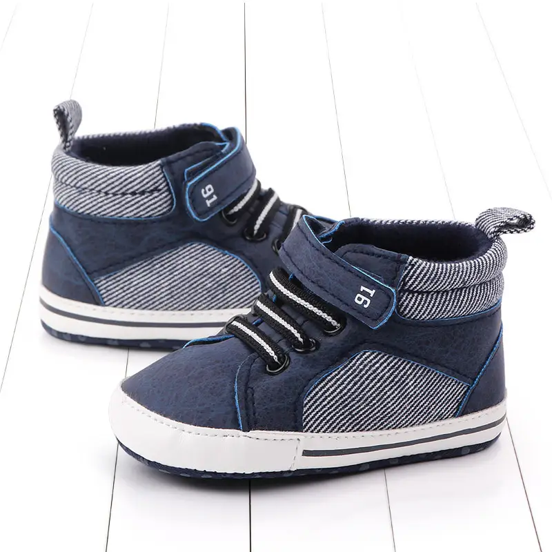 Baby Soft-soled Non-slip Mid-high Casual Toddler Shoes