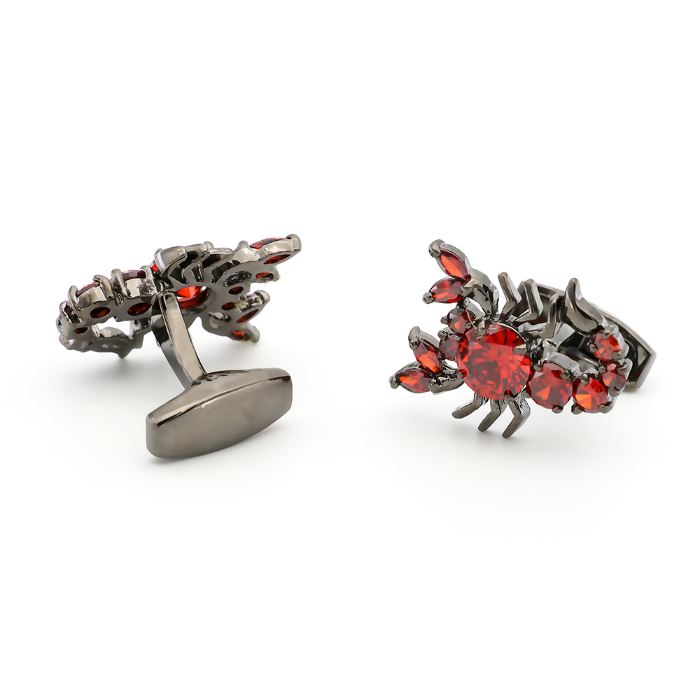 Scorpion Crystal Cufflinks