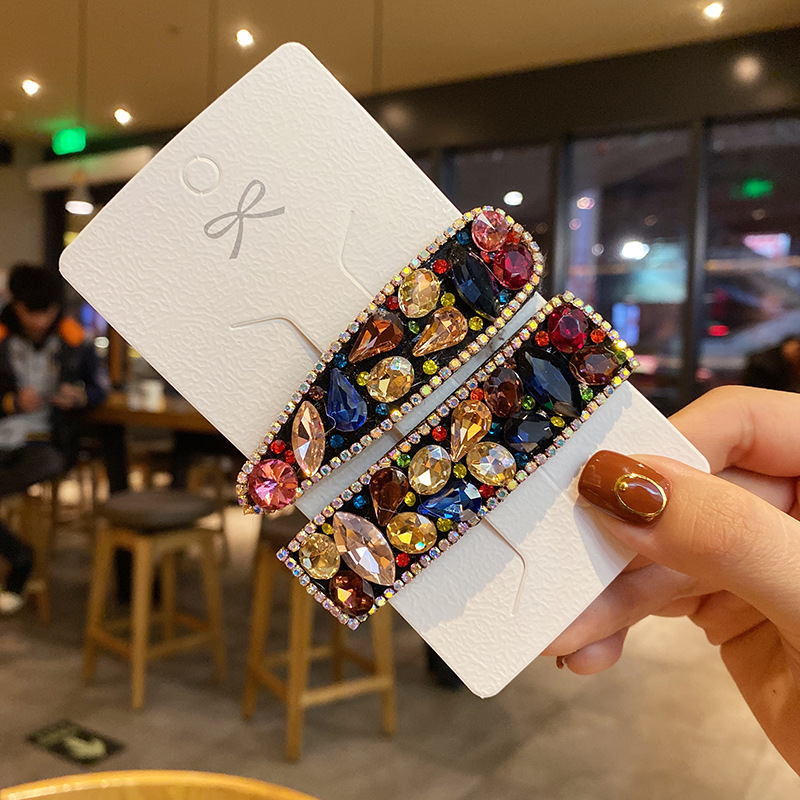 New Cross-Border Ins Hairpin Set Heavy Metal Gold Chain Hair Accessory