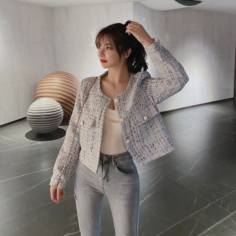 Women's Tweed Short Coat Jacket