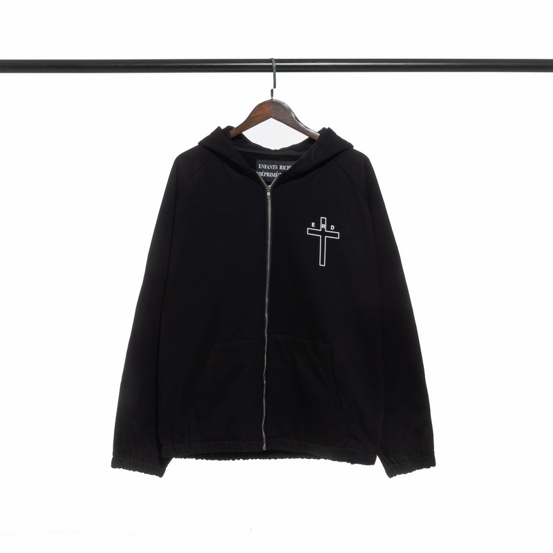 Zip coat Loose Version Gram Terry Sweater