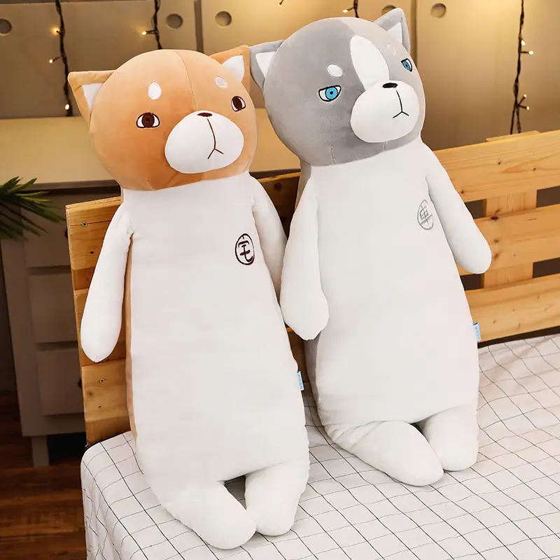 Single Dog Doll Plush Toy Creative Dog Pillow Rag Doll