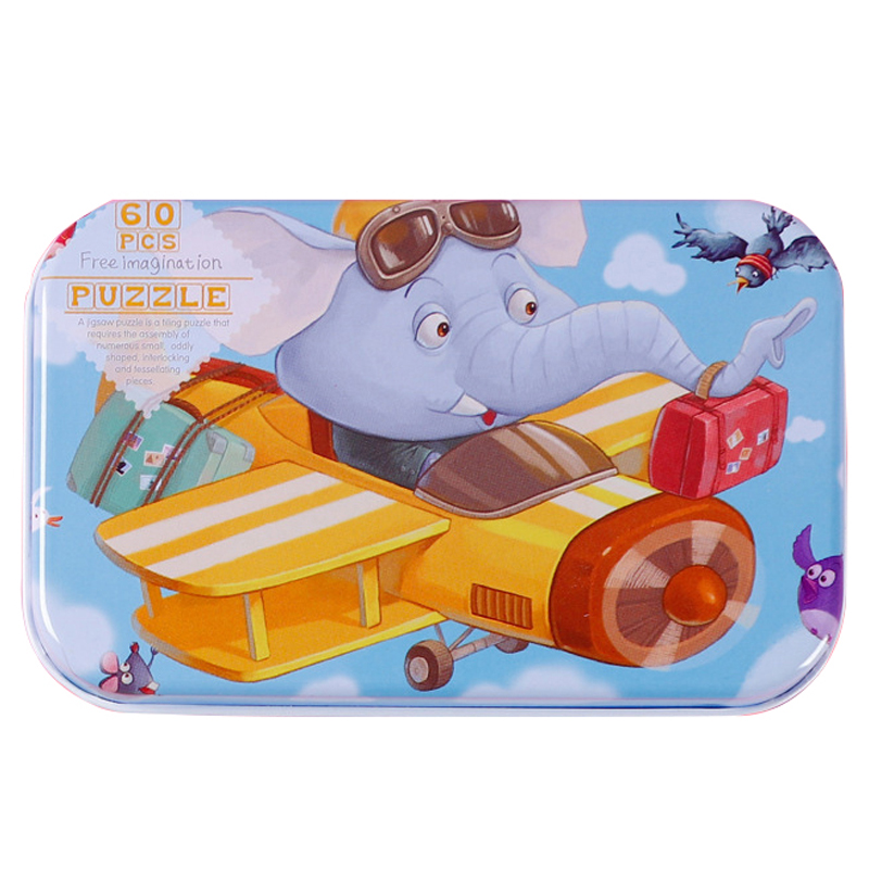 Title 5, Iron Box Puzzle Jigsaw Puzzle Baby Toy