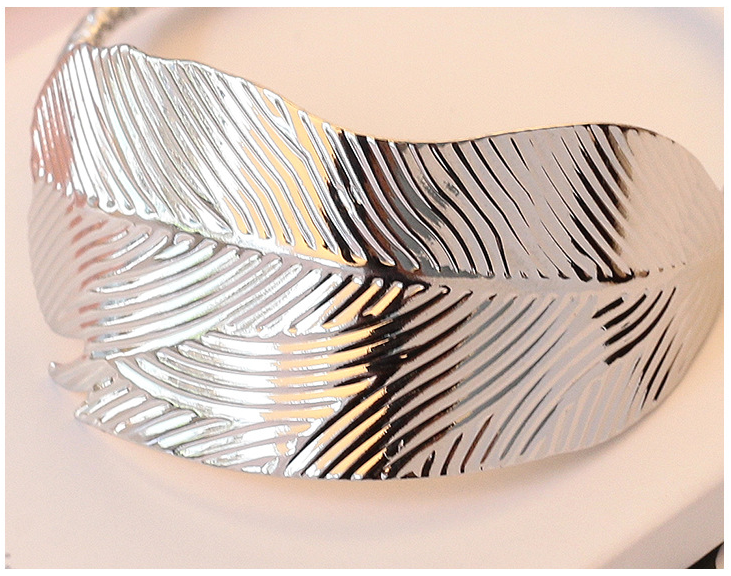 Fashion Lady's Simple Temperament Metal Holster Hair Tie