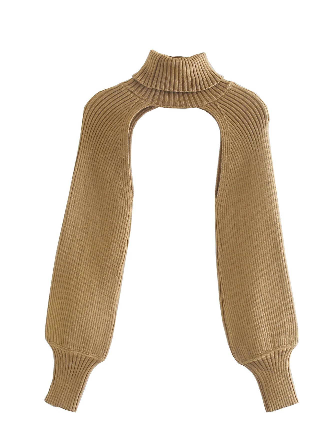 Long-Sleeved Pullover Sweater Sleeves Female Singer Pullover Sweater