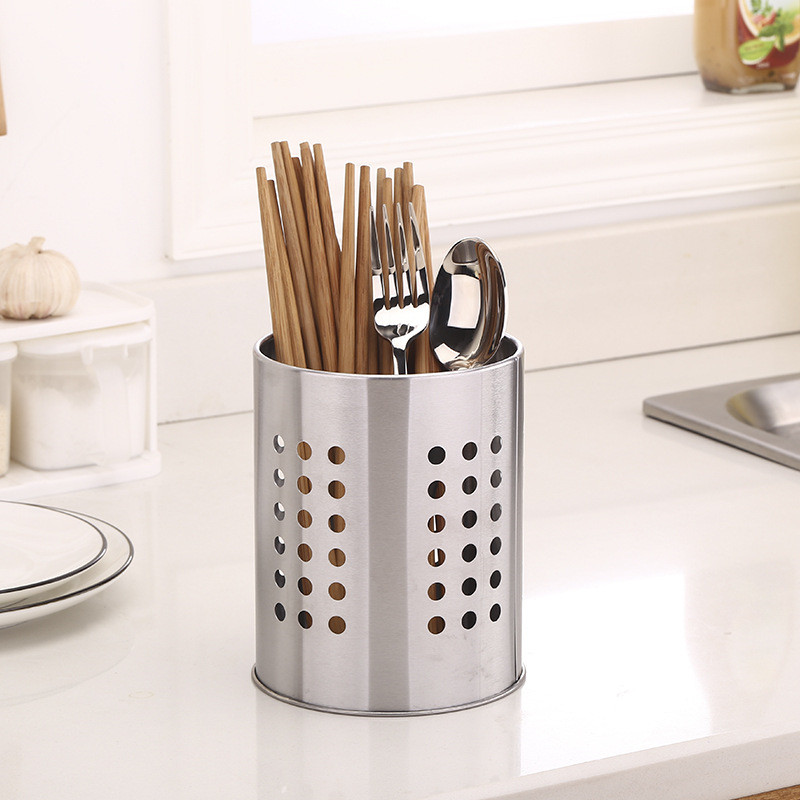 Stainless Steel Hanging Chopstick Cage Tableware Cage
