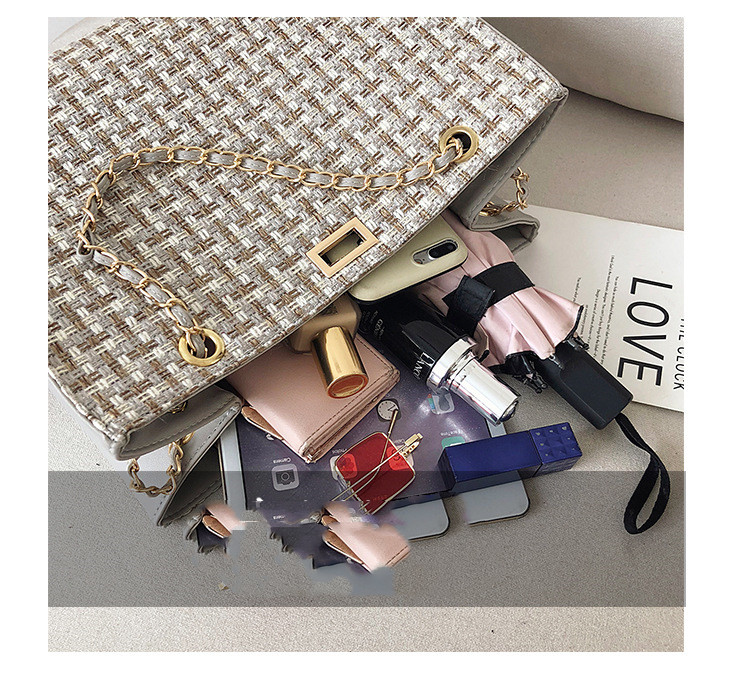 Women's Woven French Niche One-shoulder Handbag
