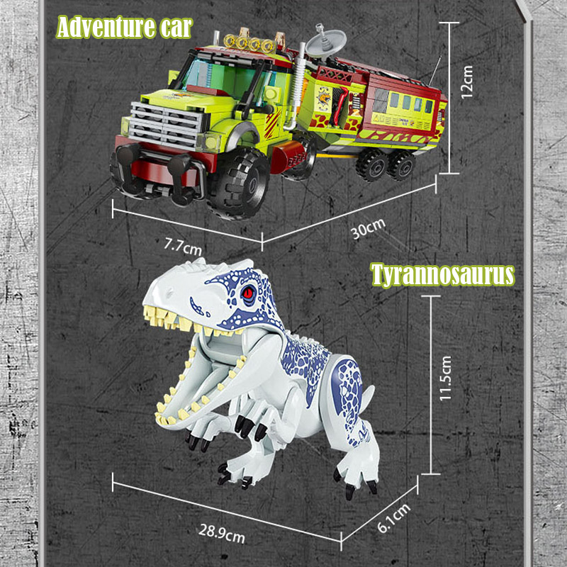 Title 5, Zabawki konstrukcyjne dla dzieci Jurassic World