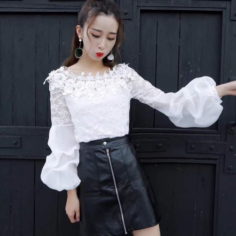 Embroidered Lace Mid-length Sun Protection Shirt