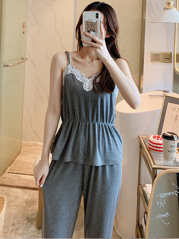 Title 7, Spring And Autumn Mid-Length Cotton Sexy Long-S...