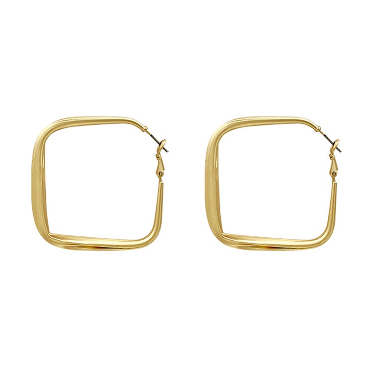 Retro Hong Kong Style Earrings Exaggerated Personality