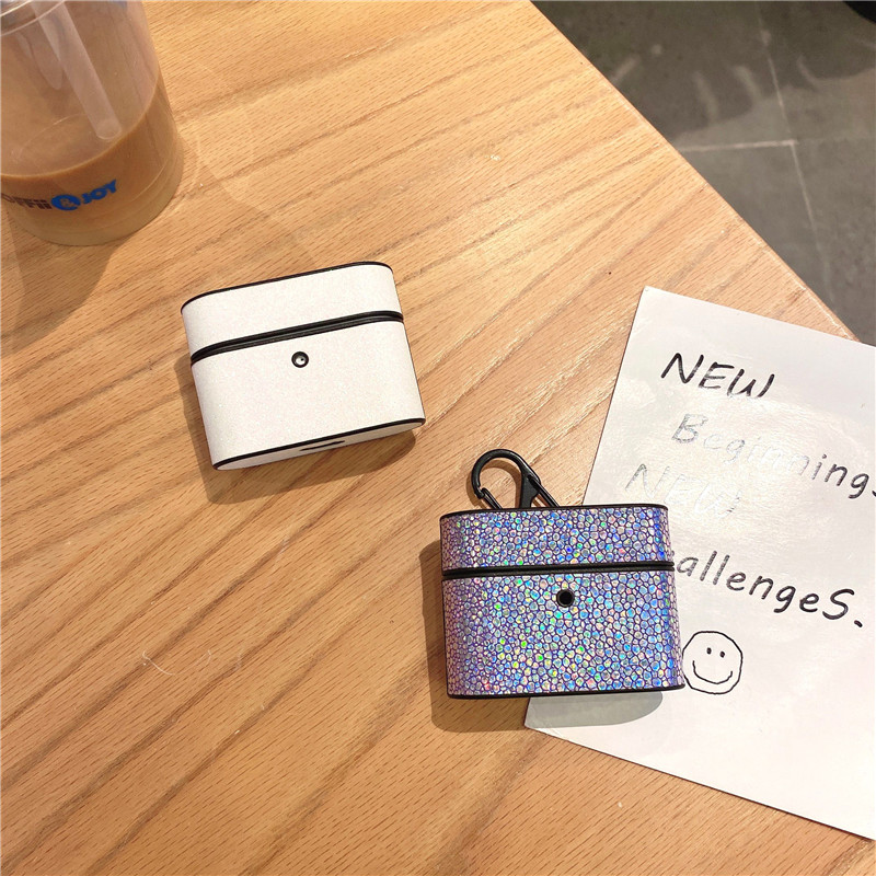 Compatible with Apple, Luxury Glitter Luxury Fish Scale Pattern Airpods Earphone Sleeve - Image 5