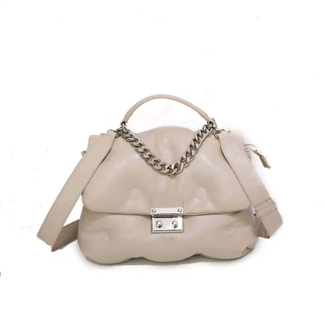 Cotton-Filled Space Bag Pillow Bag Female Clutch Bag Shoulder Messenger Bag