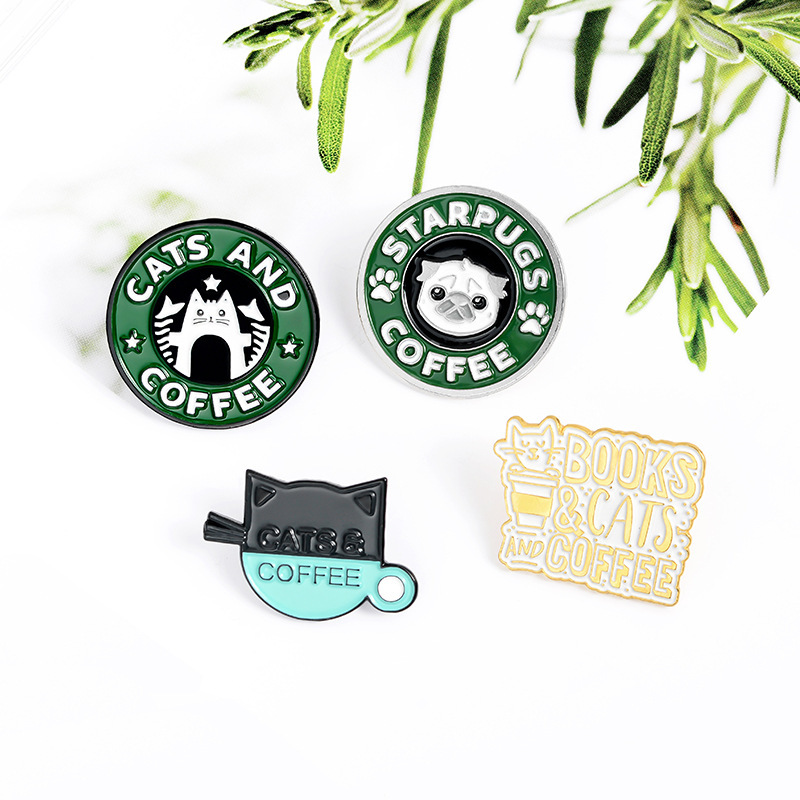 Title 4, Personality Wild Fashion New Cartoon Cat Coffee...