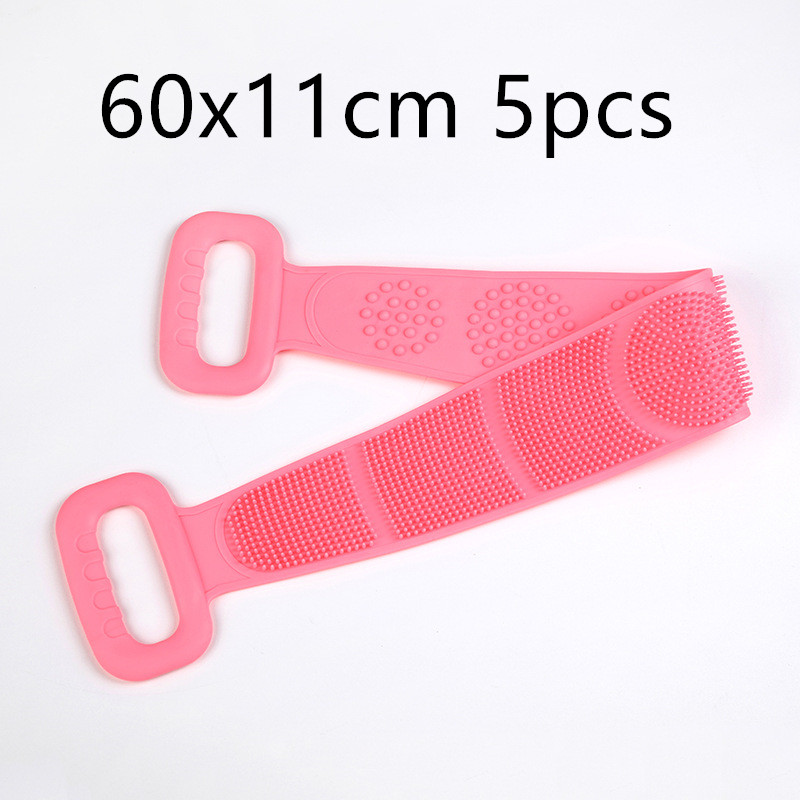 Double-sided silicone rubbing towel for men and women