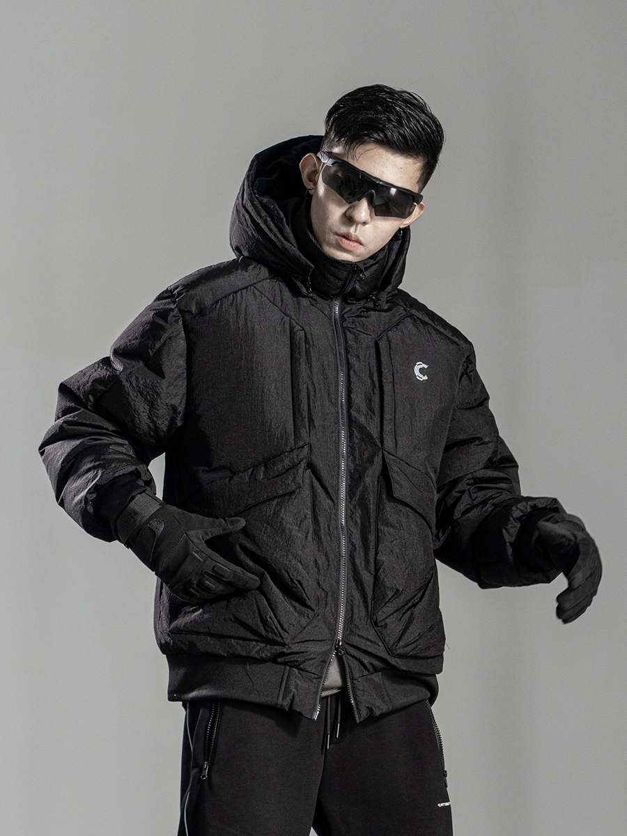 Men's Thick Warm Down Jacket In Winter