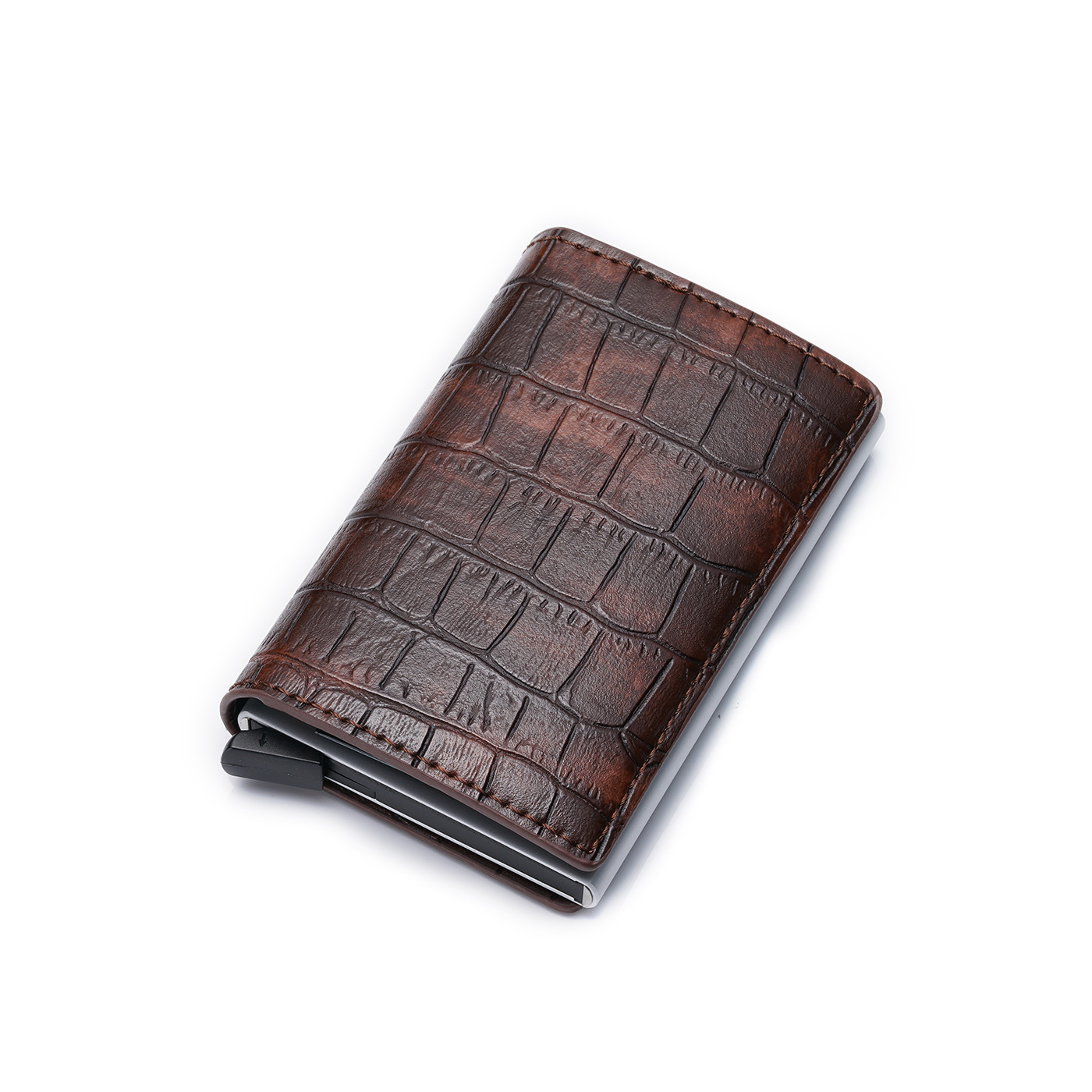 Brake Bullets Color Changing Pattern Aluminum Alloy Card Case