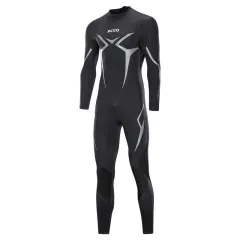 Thicken Warm Deep Snorkeling Surfing Suit Swimsuit - Silver - View 1