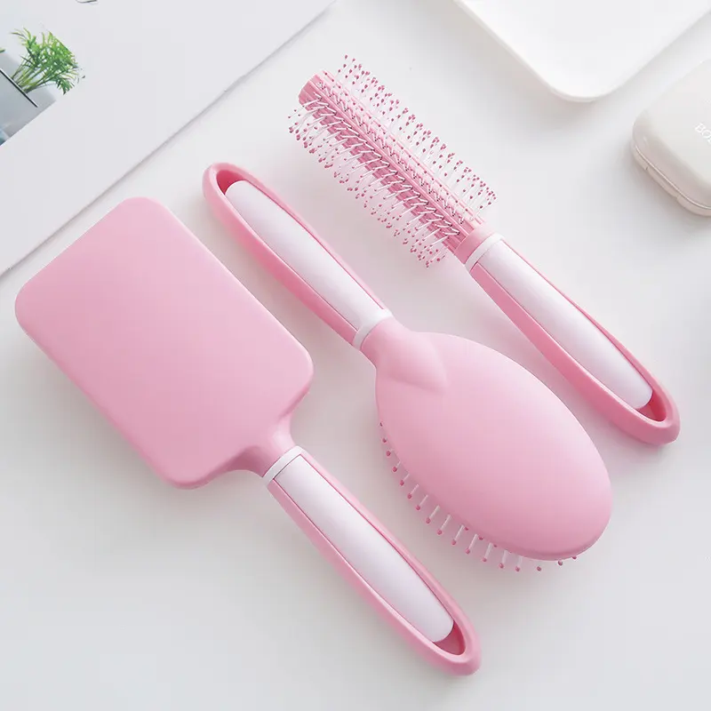 Household Curling Comb with Inner Buckle Shape Hairdressing Cylinder
