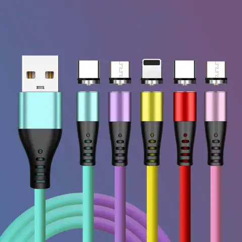 Liquid Silicone Charging Cable Type-c Magnetic Data
