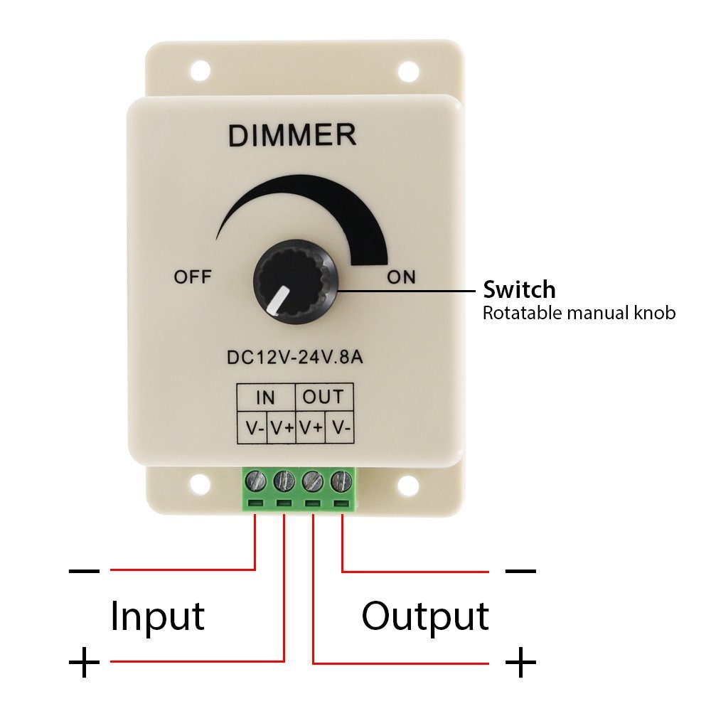 Light Strip Soft And Hard Light Strip Brightness LED Dimmer — view 2