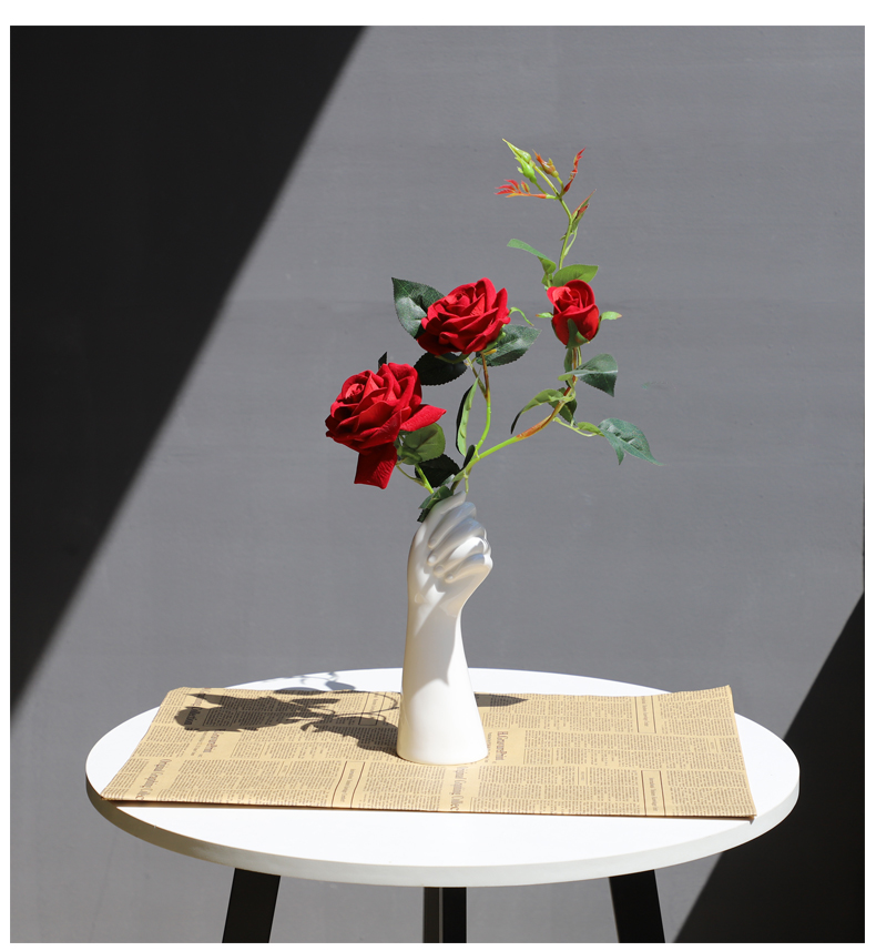 Hand-Molded Flower Arrangement