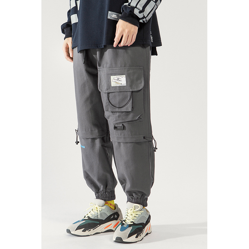 Loose Feet And Tied Casual Workwear Elastic Drawstring Pants