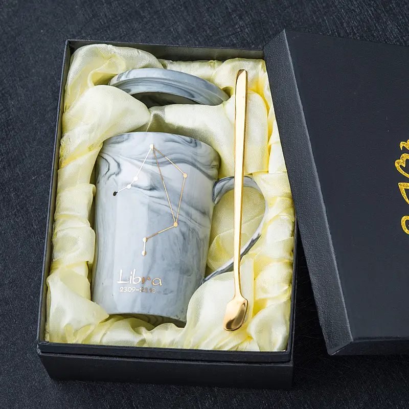 Nordic Creative Ceramic Mug Twelve Constellation Mug