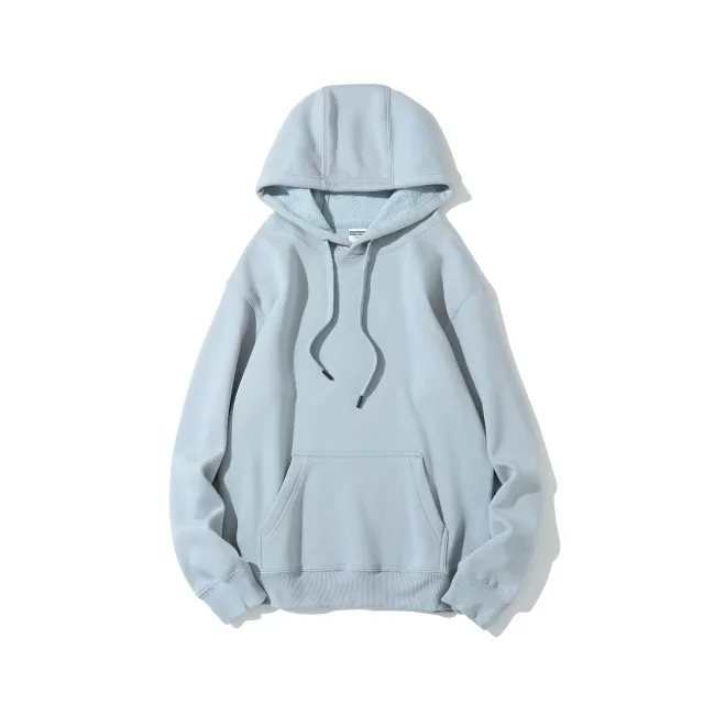 Women's Pure Cotton Hoodie Sweatshirt Blue - Shop at LoveMi