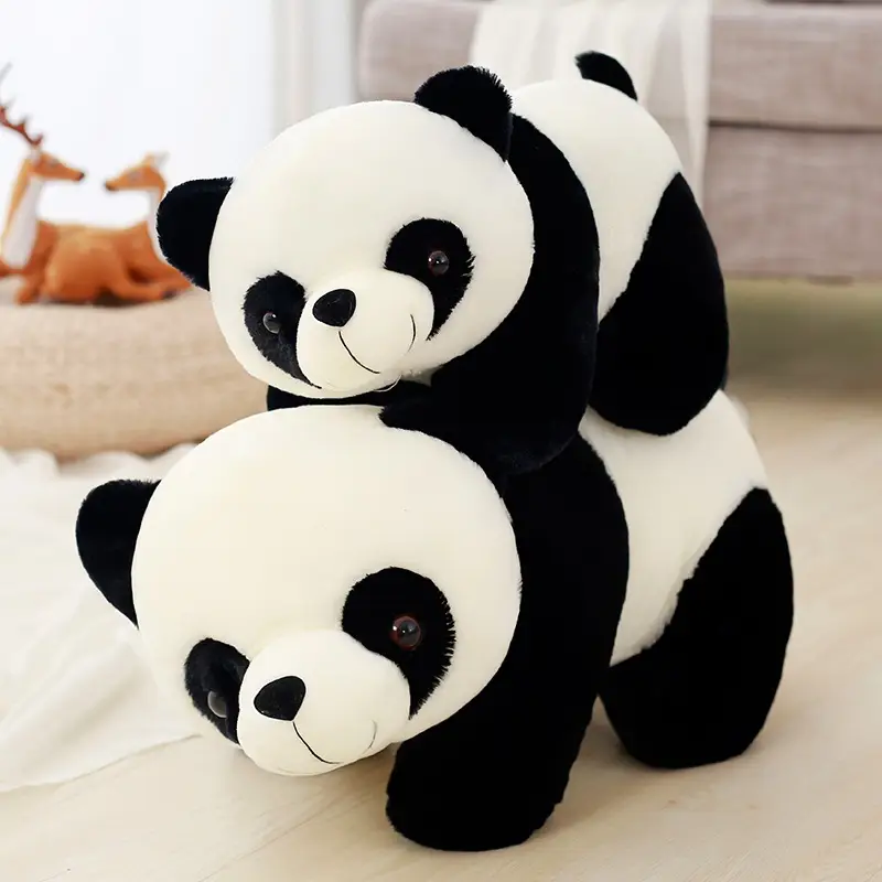 National Treasures Big Panda Plush Toy Puppet Promotions Doll
