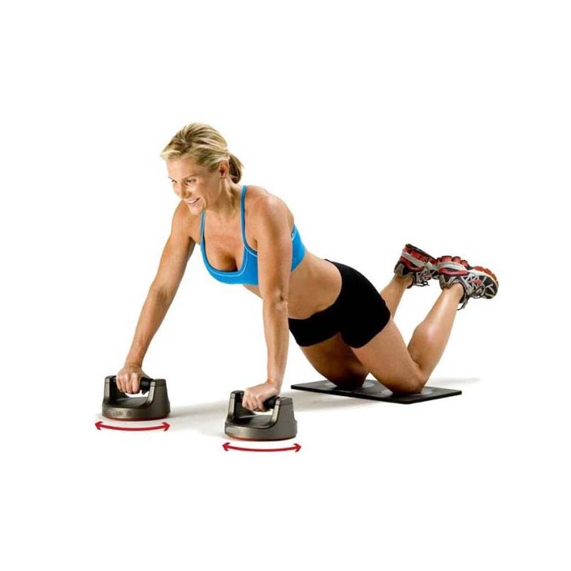 Fitness Equipment Round 360-Degree Rotatable Push-up Stand - Image 3