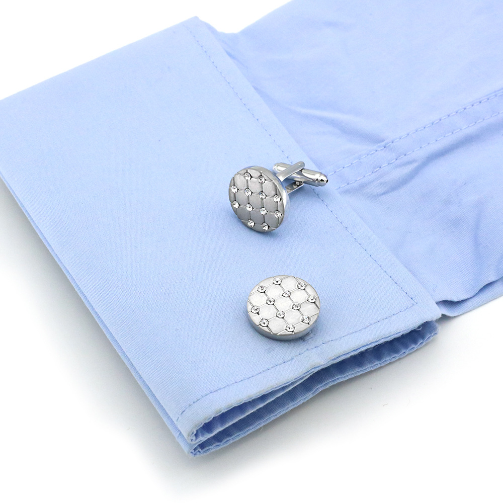 Round Copper Cufflinks, picture 4 of 5