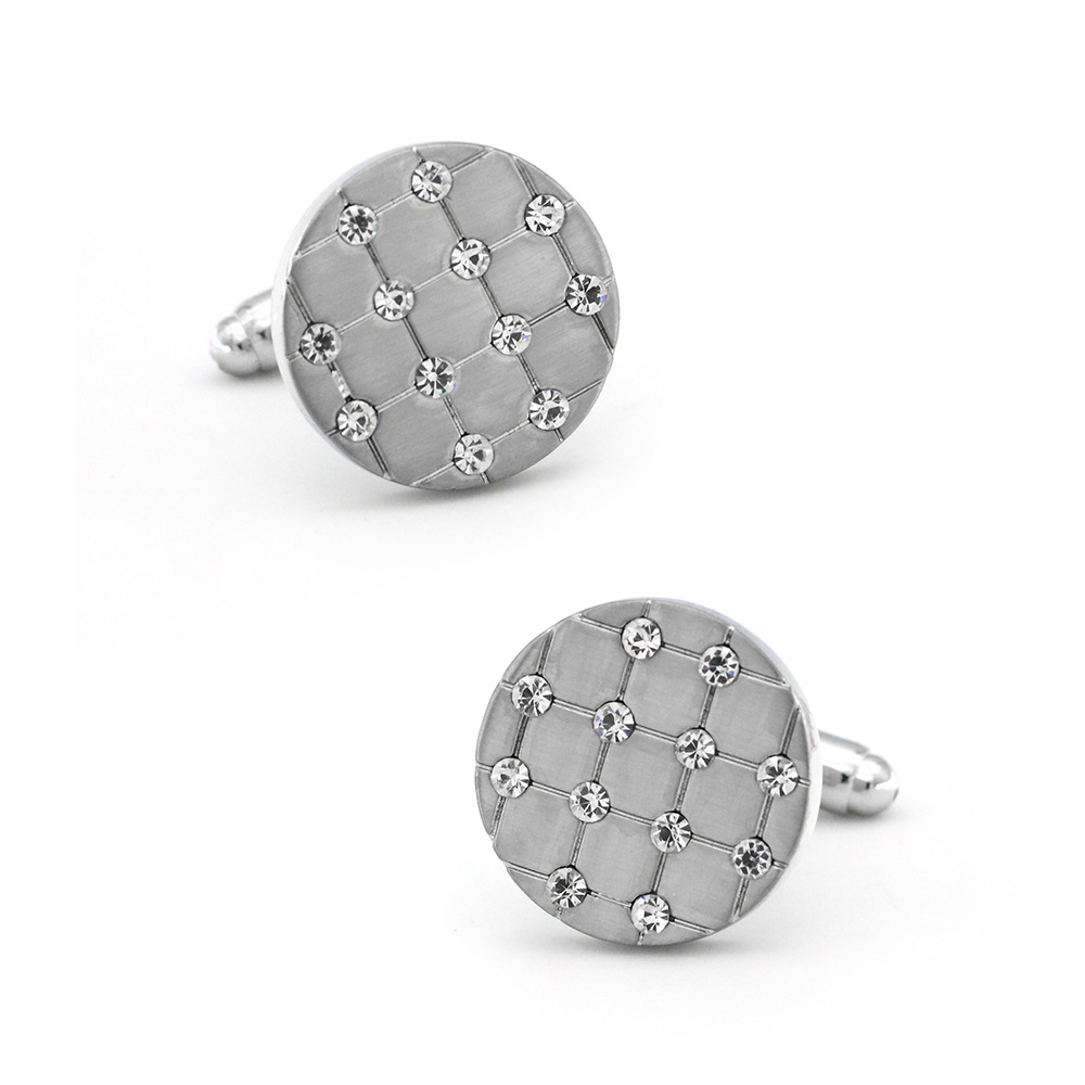 Round Copper Cufflinks