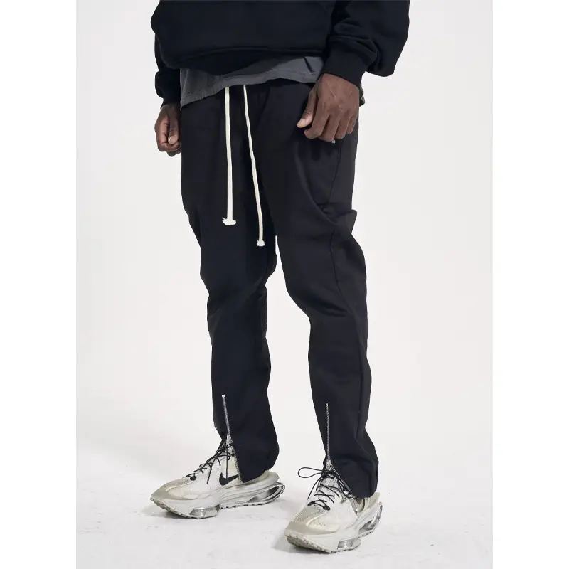 The Same Style Autumn and Winter Men's Casual Fashion Brand High Street Trousers
