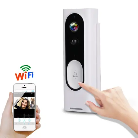 Smart Home Security Remote Monitoring Camera Voice Intercom 1080P