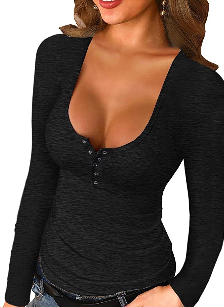 Women's Long-Sleeved Slim Fit All-Match Fashion Bottoming Shirt T-shirt