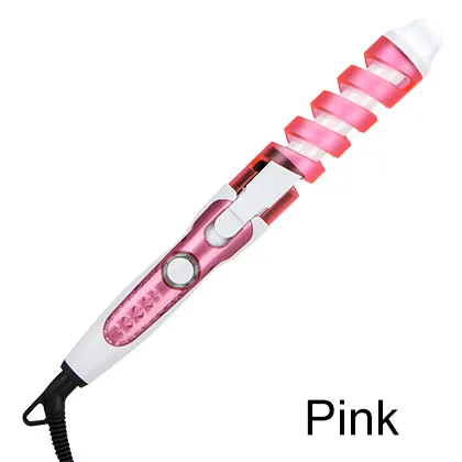 electric Magic Hair Curler Crimping Wand Pink - Shop at LoveMi