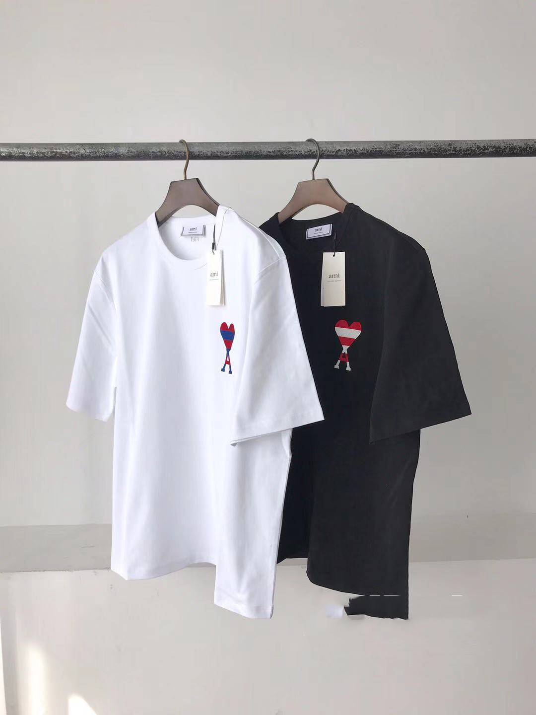 Round Neck Cotton Men's And Women's Short Sleeves