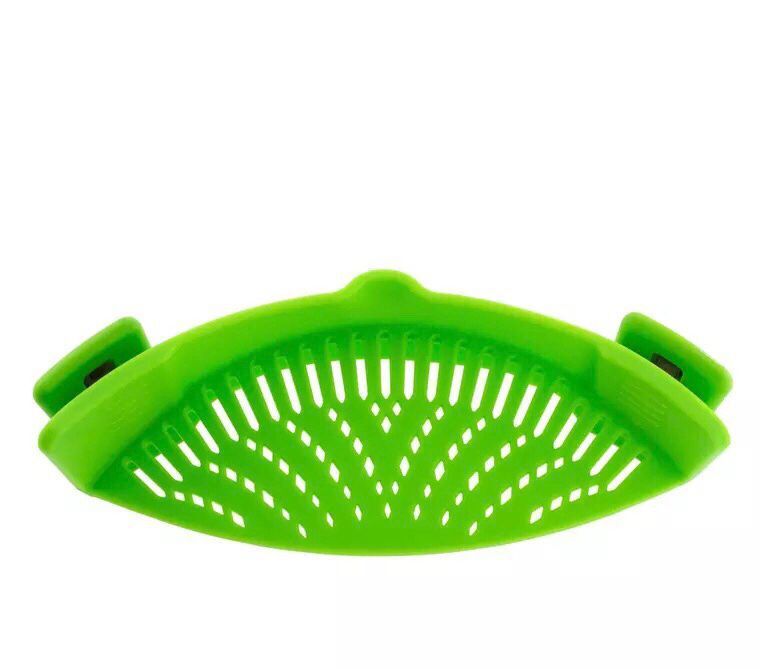 Title 4, Silicone Draining Basket Blocking Pot Side Wate...